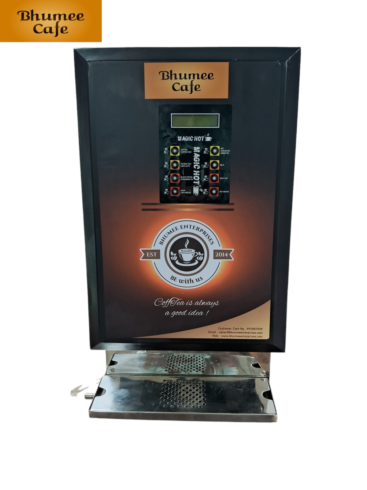 Bhumee Cafe 4 Lane Beverage Vending Machine - Image 1