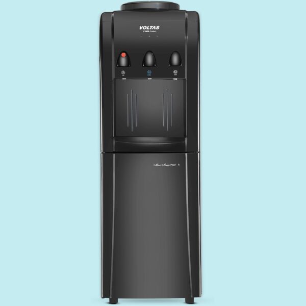 Voltas Minimagic Pearl R Black Water Dispenser With Cooling Cabinet