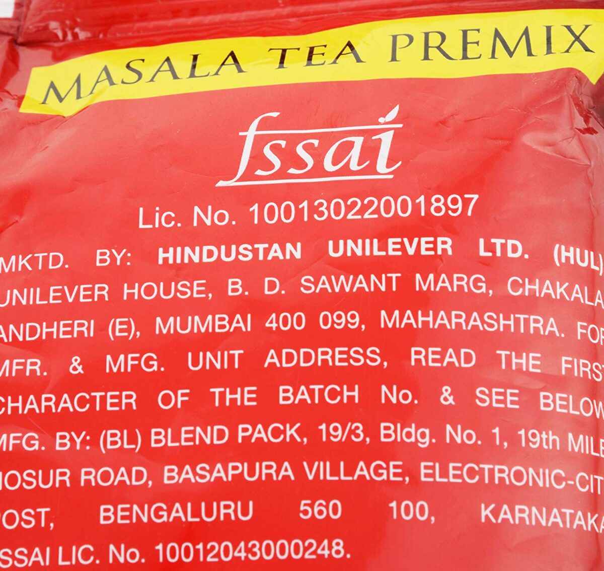 Red Label Tea Masala Premix Back 3