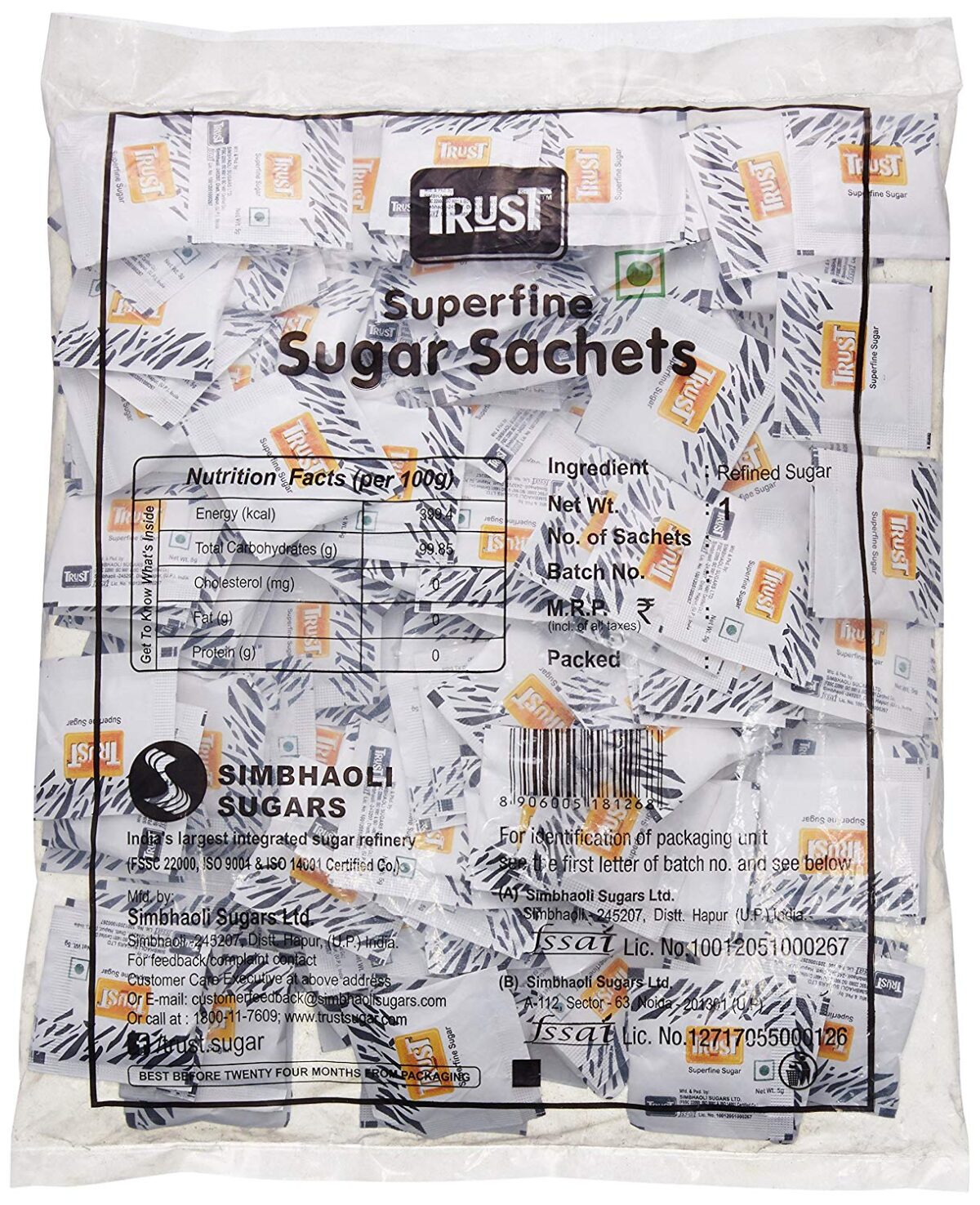 Trust Sugar Sachets